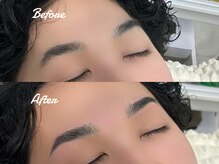 エムズアイブロウ 大和西大寺(M’sアイブロウ)/メンズハリウッドブロウリフト