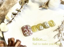 フェリーチェビューティー 大宮西口店(felice BEAUTY)/【定額フットデザイン】8500円
