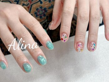 エリナネイルサロン池袋(Alina Nail Salon)/持ち込みデザイン