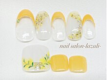 ラズリ(lazuli)の雰囲気(季節のお花アートをメインにした手描きネイルを楽しめます。)