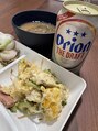 ネイルアンドアイラッシュ フロル(Flor) 沖縄料理を家でもよく作り、晩酌してます(笑)
