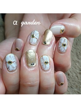ネイルサロン アルファガーデン 町田本店(α garden)/4本アートコース●オフ込み2h