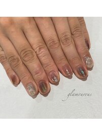 ニュアンス×うねうねネイル