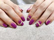 モグネイル(Mogunail)/7、8月定額A ぷっくりネイル