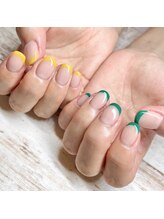 ネイルコーボー ムー(nail×covo=Mu.)/french☆