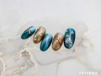 ファストネイル ロコ 志免店(FASTNAIL LOCO)/クリスマスネイル【11816】