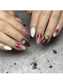 薔薇ネイル[新宿/新宿駅]