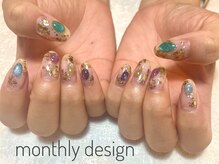 ルア(lua.)/マグネットART＊8月monthly