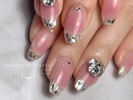 【透明感×チークネイル】