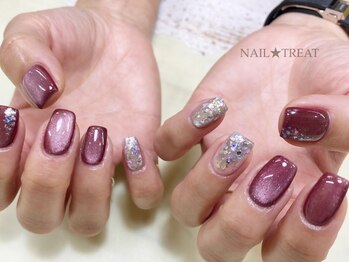 ネイルトリート 茨木駅前店(NAIL TREAT)の写真/シンプル～個性派までお好みの指先に！丁寧な施術でお客様に合ったカラー/デザインをご提供します♪