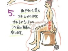 リィン(learn)/learnよもぎ蒸し座浴方法/手順５