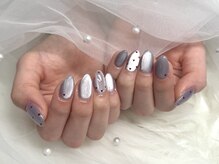 エイト ネイル 渋谷駅前店(eight nail)/マグネット×ハートネイル