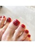 【Foot】きらきらラメも可◎極みワンカラー￥7700