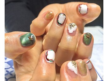 ティーエス ネイル ガーデン(T.S Nail Garden)/クリスマスデザイン