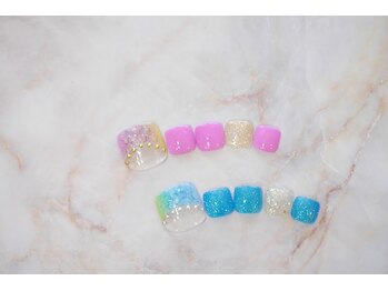 ブリオン 六本松店(Bullion)/レインボーかき氷　フット