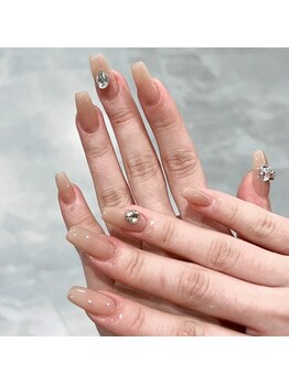 クイーンズビューティーサロン 新宿本店(Queen's beauty salon)/ チップ長さ出し定額コース