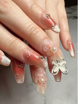 わがままキャット/成人式ネイル