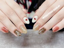 フォルトゥーナ 神田(Fortuna)/バレンタインネイル¥9980