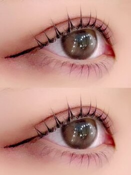 メメ(MEME)の写真/《個々の魅力を引き出す可愛いアイデザイン》目元の形/まつ毛の癖などに合わせた施術が好評☆