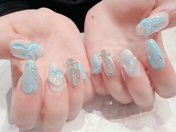 ラルネイル 大宮(Lull. nail)/＃オーロラ＃韓国ネイル