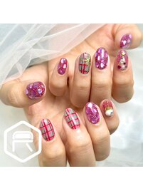 クリスマスネイル