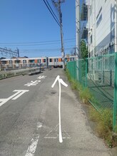 アイラッシュ ノード(eyelash nodo)/川越市駅からの行き方４