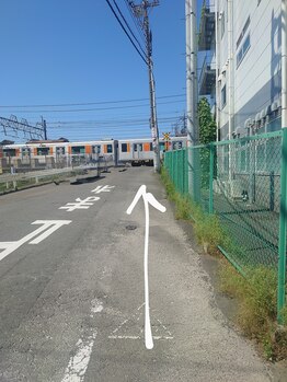 アイラッシュ ノード(eyelash nodo)/川越市駅からの行き方４