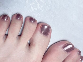 ネイルカラーリリー(Nail Calla Lilly)/ピンクミラーnail*