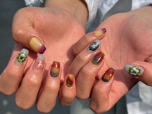 エマネイル プラス キハクヤ 堺東店(EmaNail+KIHAKUYA)の雰囲気（持込みデザイン・ニュアンスもお任せ◎海外輸入パーツ沢山あり◎）