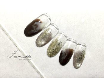 ファミーユ 新宿西口店(Famille)/【選べる定額ネイル】Bコース