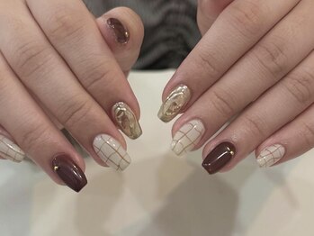 ネイルメゾン 梅田(NAIL MAISON)の写真/★HAND★A/Wコース¥6800♪大好評！この季節にぴったりのネイルがお得に楽しめる♪[梅田]