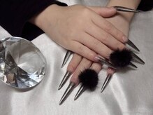 ルー(Lou)/冬ネイルグラデーション＆ボア