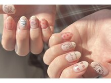 ランド ネイル 博多(LAND)/落書きネイル♪