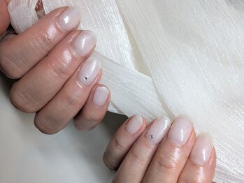 ラヴィネイル(La Vie Nail)/パールホワイトワンカラー