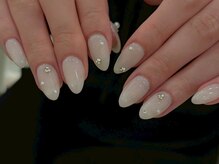 ラリーネ 表参道店(Larine)/ホワイトワンカラーネイル