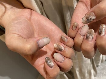 ネイル アバンス 西梅田店(Nail AVANCE.)/ニュアンスネイル/ネイル