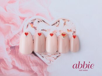 ネイルサロン アビー 宮益坂店(abbie)/先端ハート★¥9416