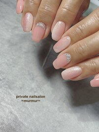 タテグラデーションネイル