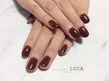 ネイルアトリエルカ(nail atelier LUCA)/S-61 大人上品こっくりブラウン