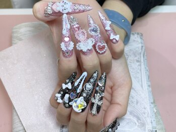 ネイルプリンセス(Nail Princess)の写真/自慢したくなるような可愛い指先へ♪流行を先取りしたデザインを多数◎盛れる!映える!褒められネイル!!