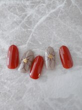 ミテソロ(mi tesoro)/2024年9月定額ネイル 6600