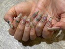 【ジェル】BOHOデザイン