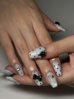 エクアネイルズ(Akuwa nails)/スカルプ◆150分アートやり放題