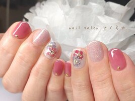 華やか☆お花の成人式デザイン