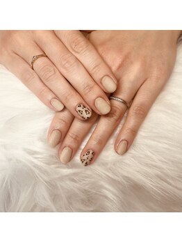 定額ネイル　ポイントアート