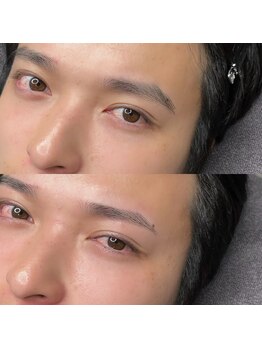 眉ラボ 横浜店の写真/【横浜/メンズアイブロウ】メンズ眉毛専門店が提案する洗練された眉で魅力アップ!平日学生限定クーポン◎