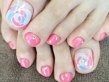 ネイルエルーシェ 立川店(Nail Ercher)/フラワー/お花/ワンカラー