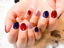ブリノス(BLINOSS)/ショートネイル☆シンプル