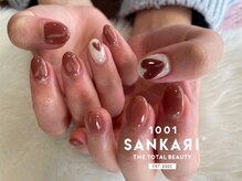 サンカリビューティー(SANKARI beauty)/チョコ　デザインネイル