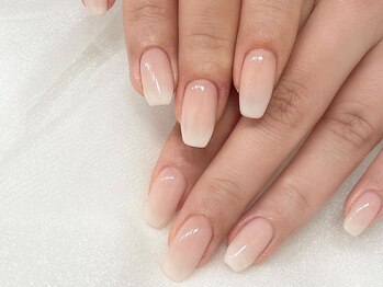 白グラデーション